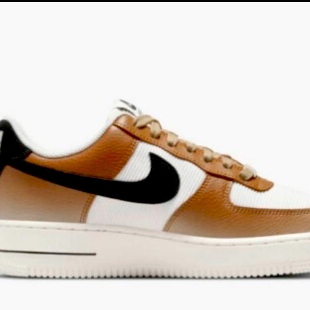 Nike Air Force 1 '07 Low Ale Brown Women's Size 8 Sneakers Shoes